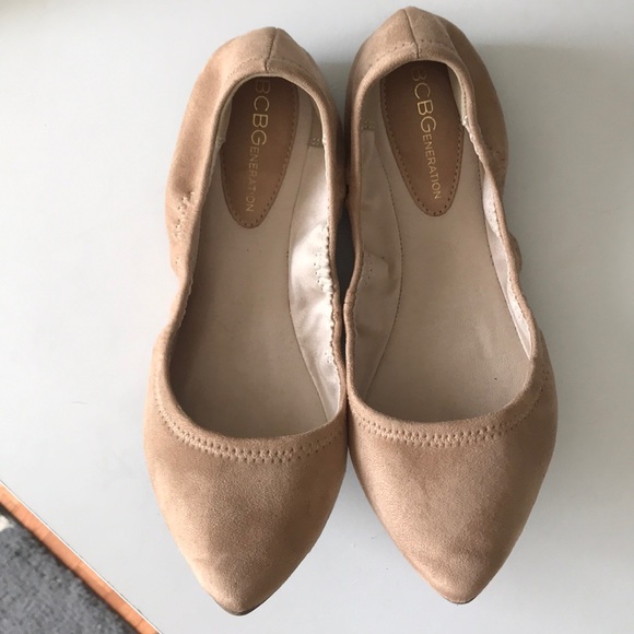 BCBGeneration Nude Flats - Picture 5 of 5